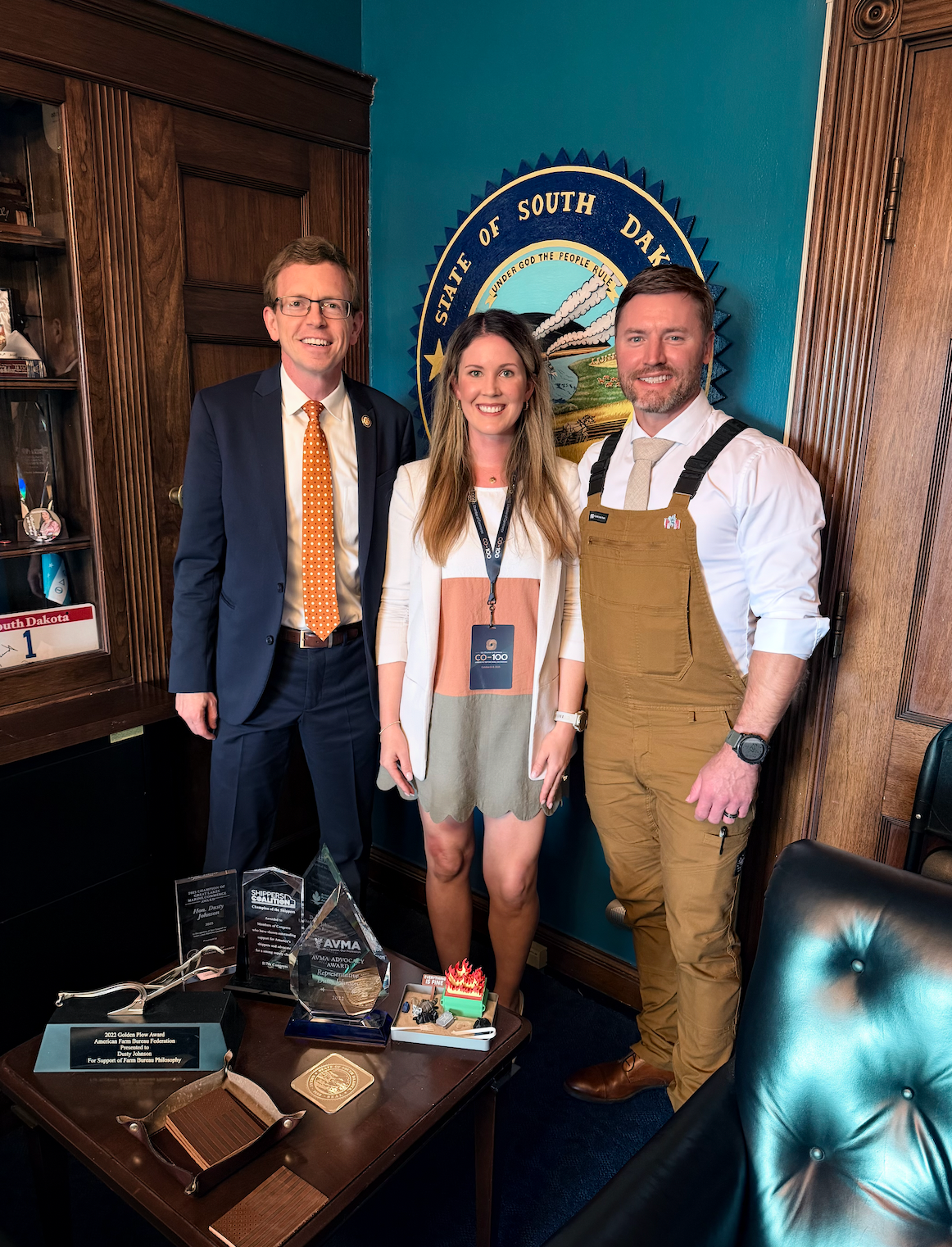 Anderson Foundries team on Capitol Hill advocacy trip