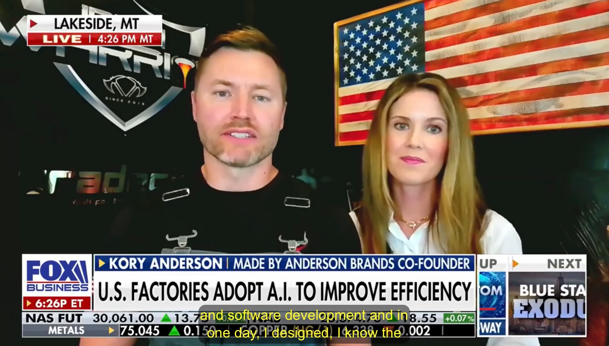 Fox Business News — Return Feature